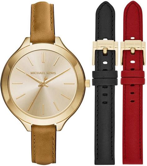 michael kors uhr mk 2606|Women's Michael Kors Runway Interchangeable Leather Strap .